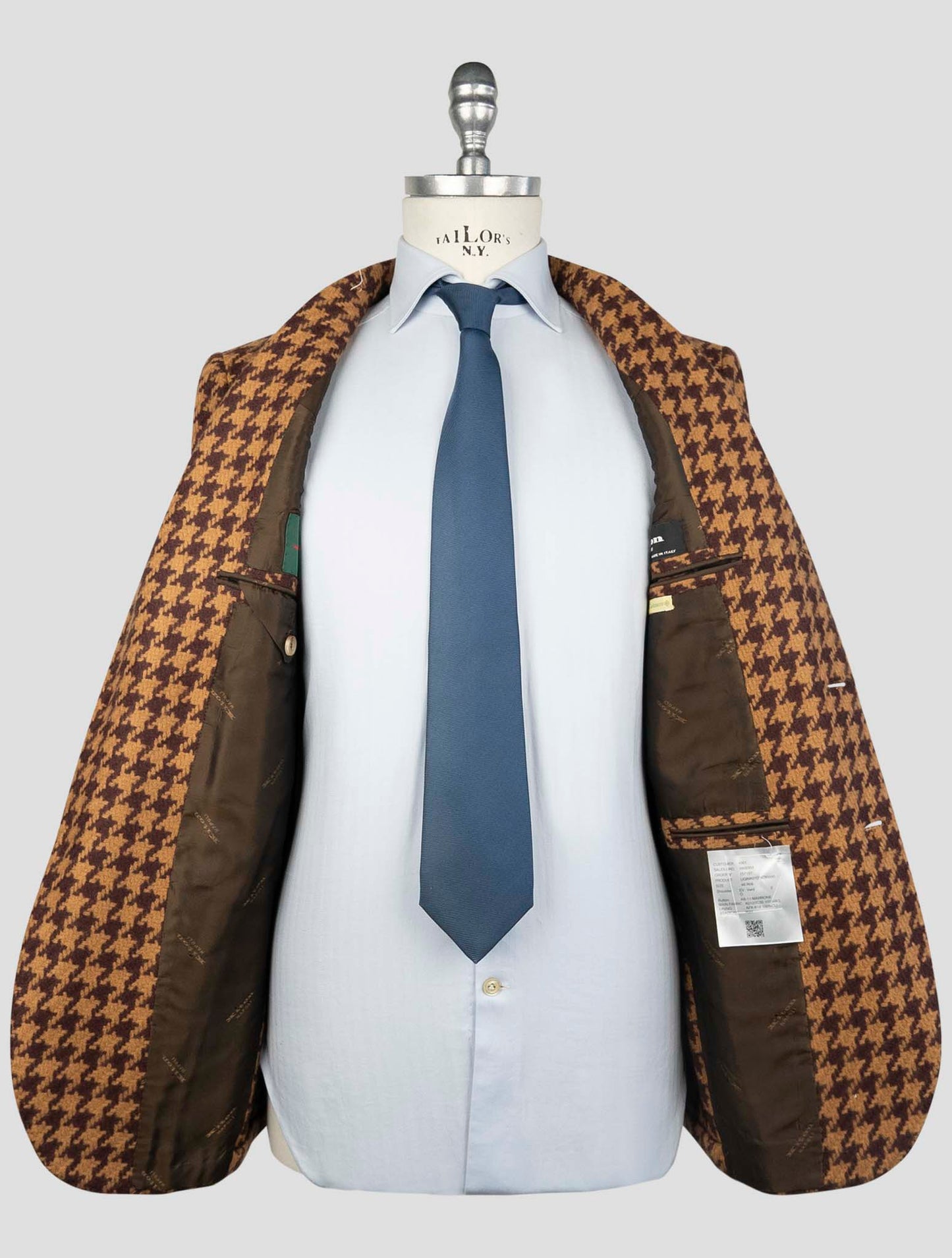 Kiton Brown Cashmere Blazer
