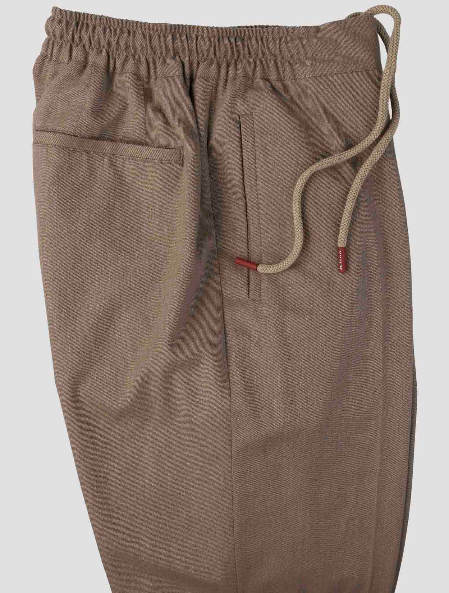 Kiton Beige Cotton Cashmere Silk Pa Ea Pants