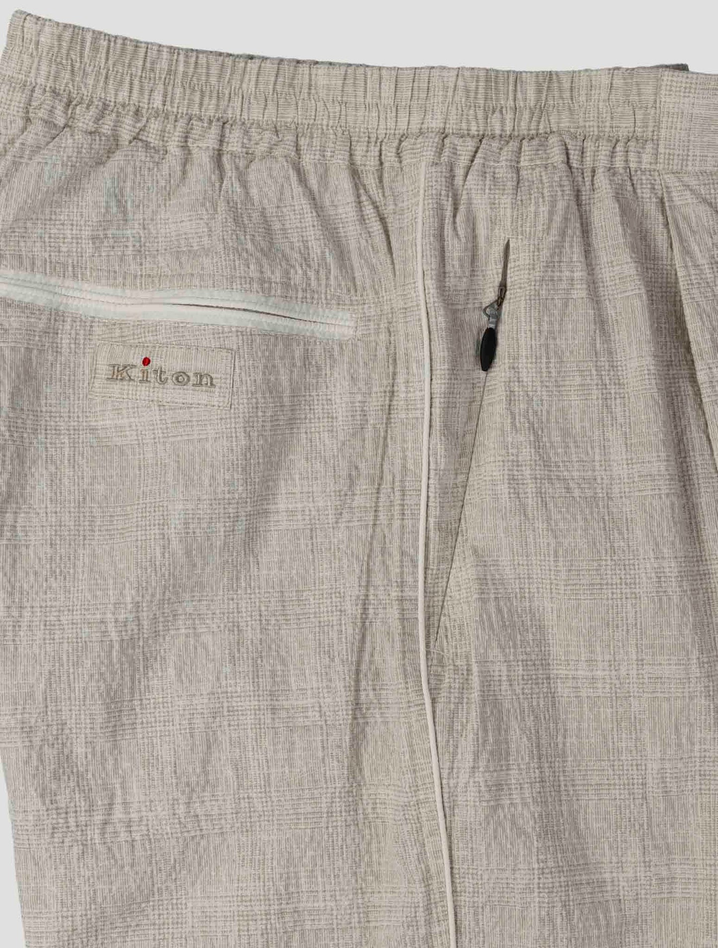 Kiton Beige Cotton ea Short Pants