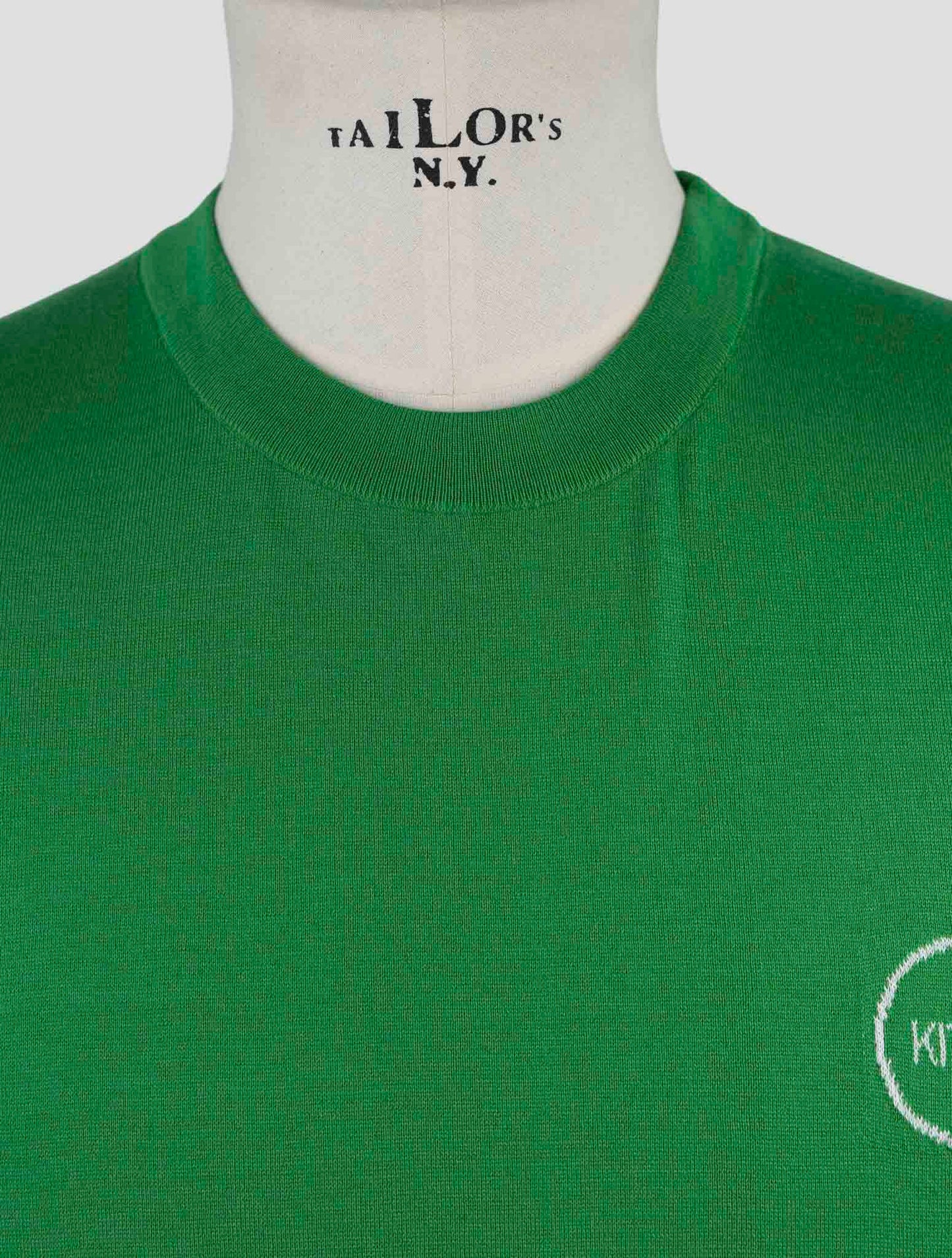 Kiton Green Cotton T-Shirt