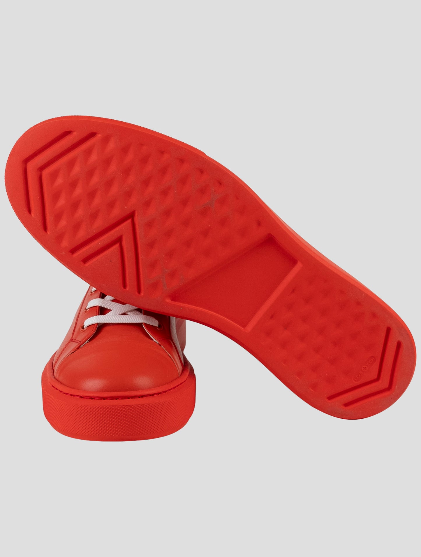 Kiton Knt Red Leather Boots