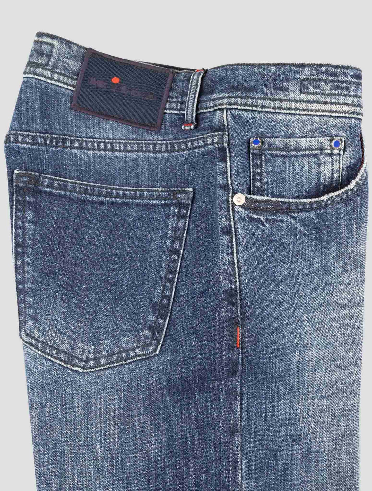 Kiton Denim Cotton Ea Jeans