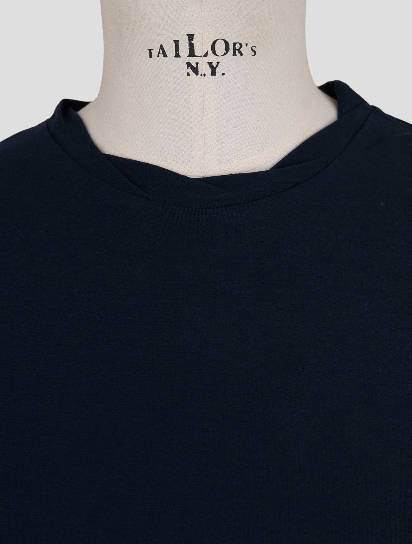 Kiton Knt Blue Cotton T-Shirt