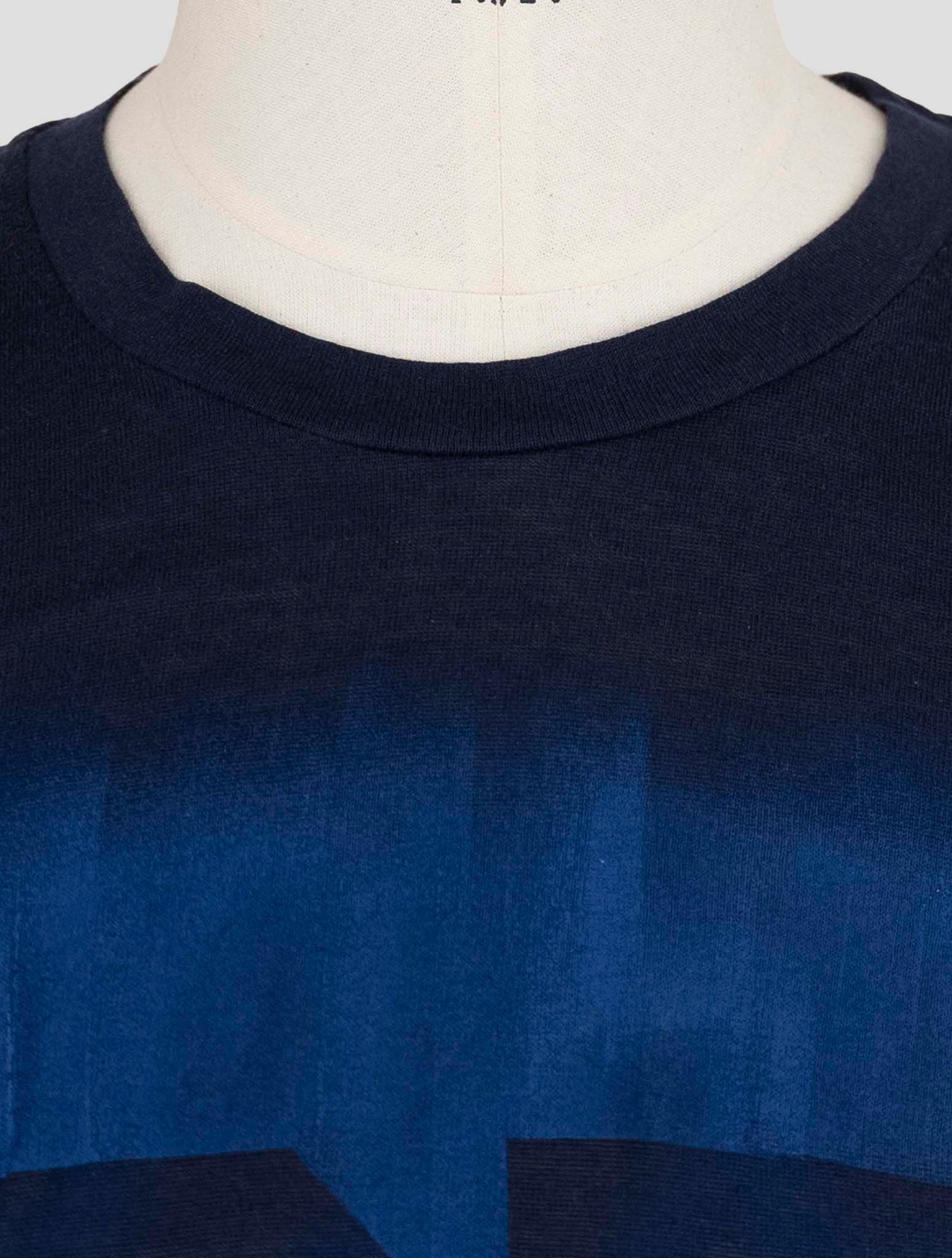 Kiton Knt Blue Cotton T-Shirt