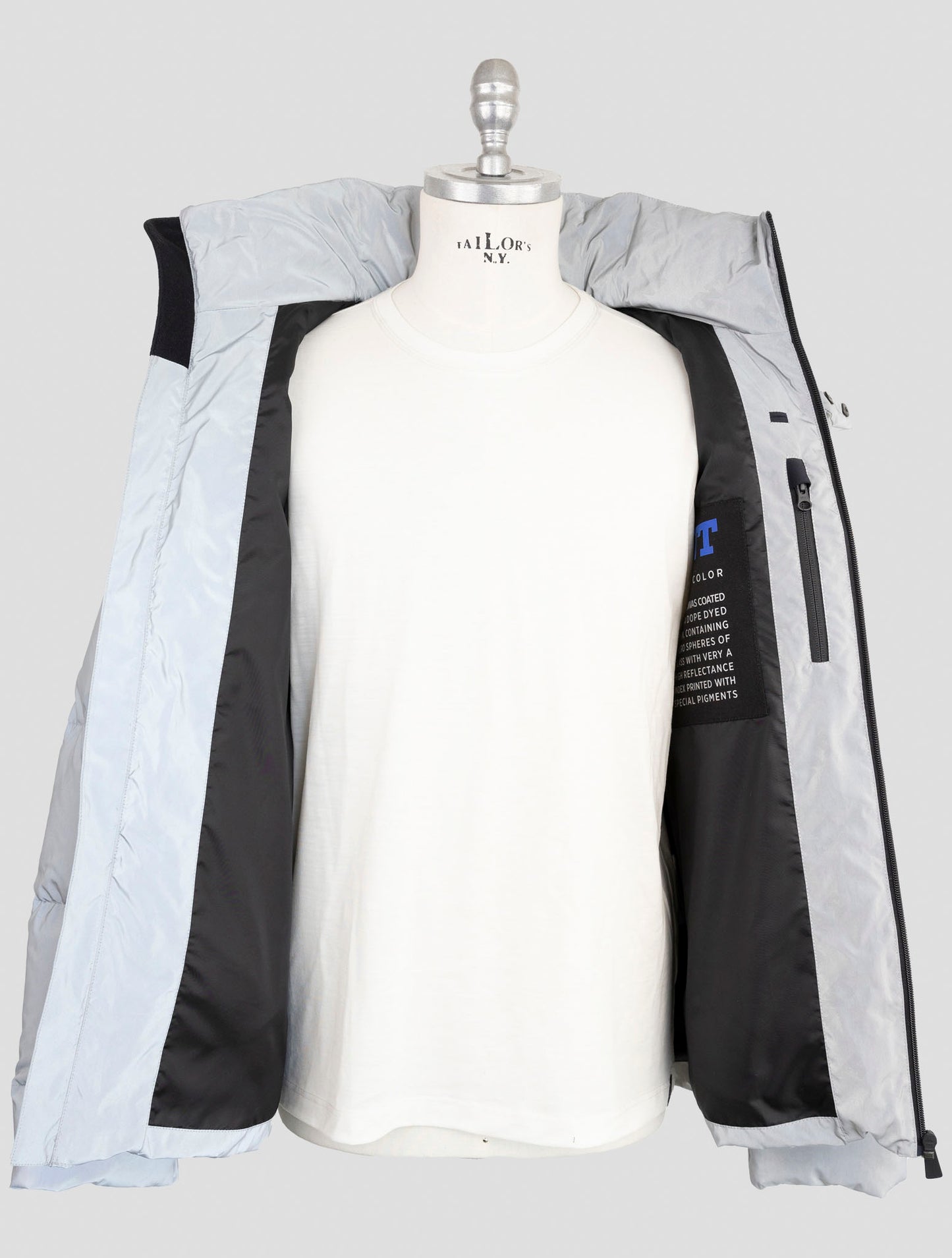 Kiton Knt Gray Pa Coat