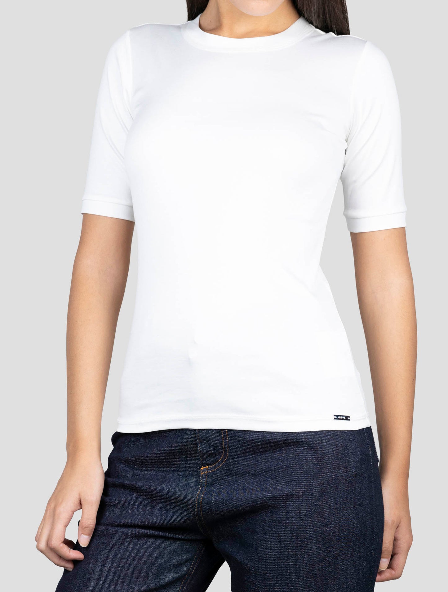 Kiton White Cotton T-Shirt