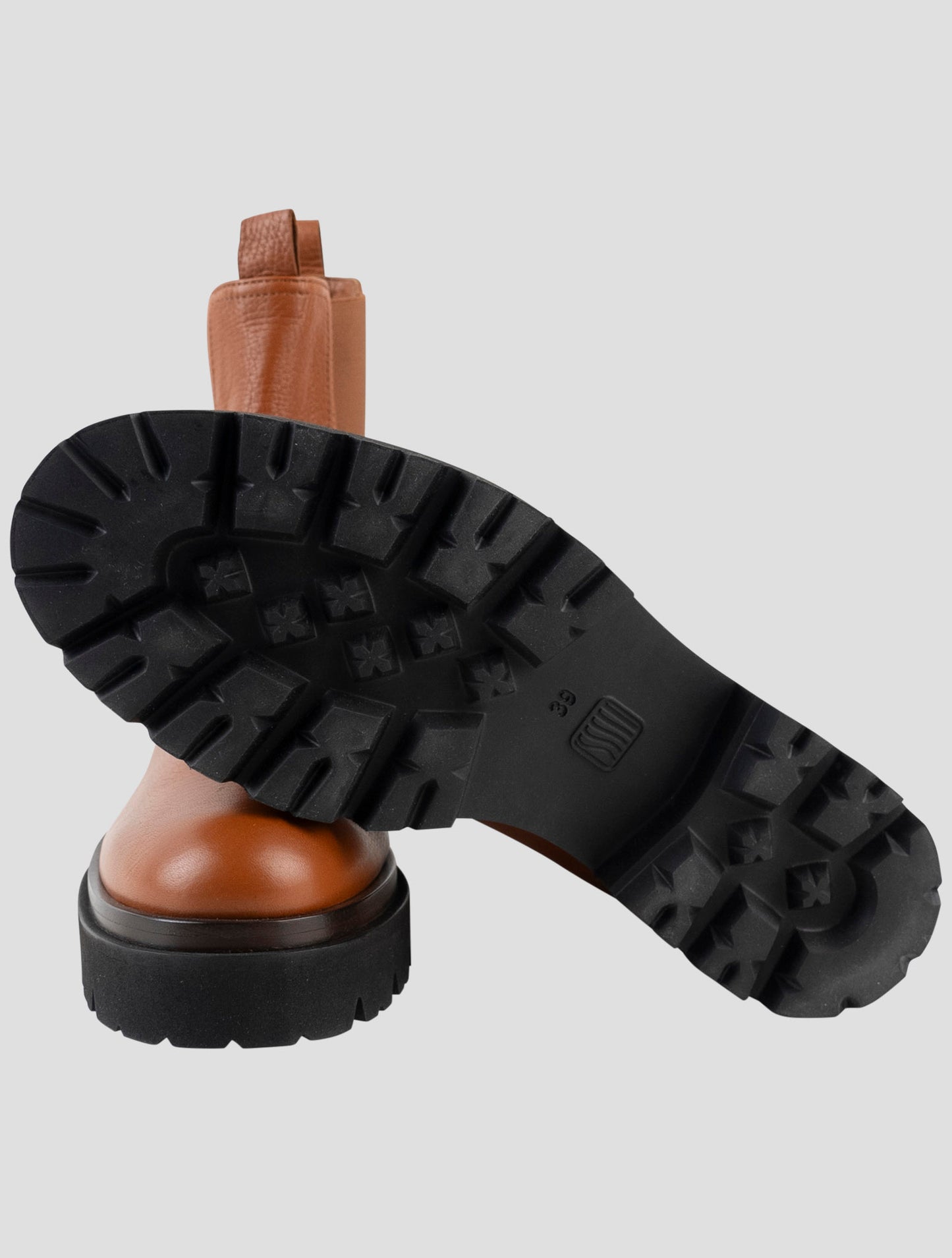 Kiton Brown Leather Boots