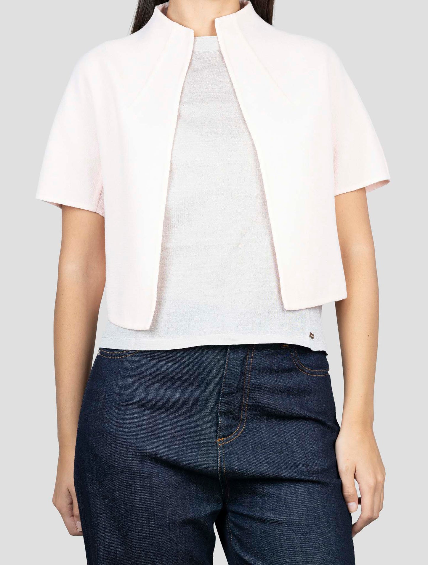 Kiton Pink Wool Tank Top