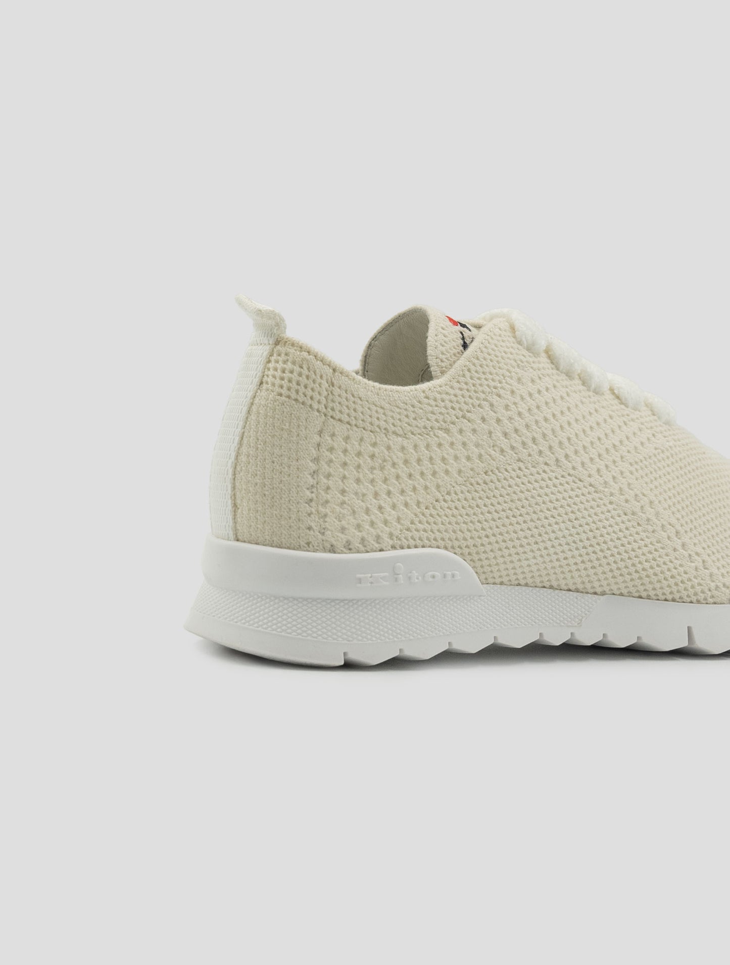 Kiton Beige Cashmere Pl Sneakers