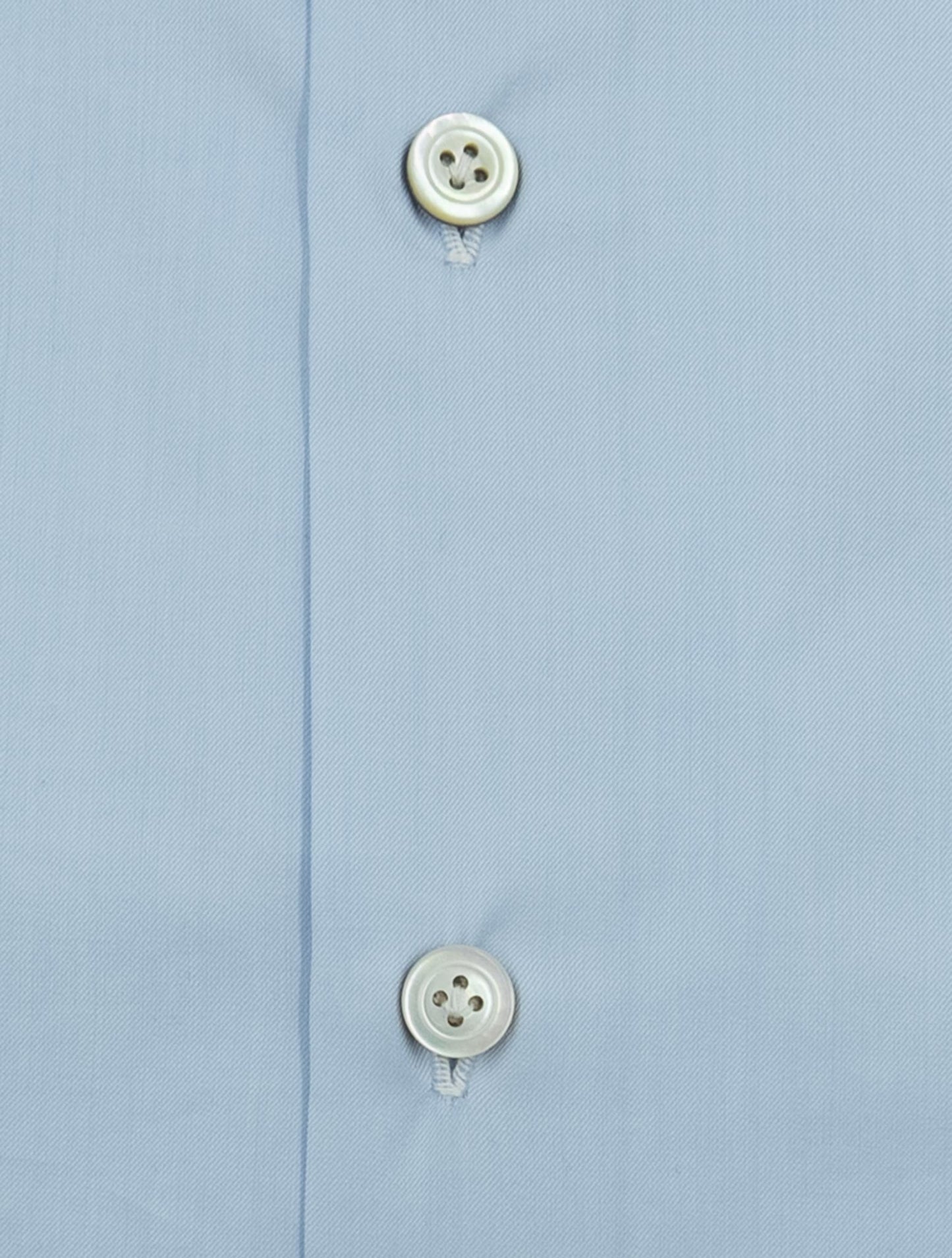 Kiton Light Blue Cotton Shirt