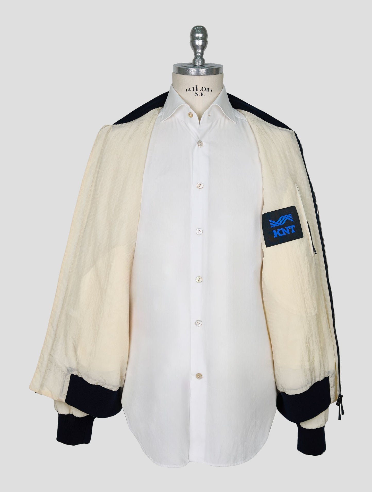 Kiton Knt White Pa Coat