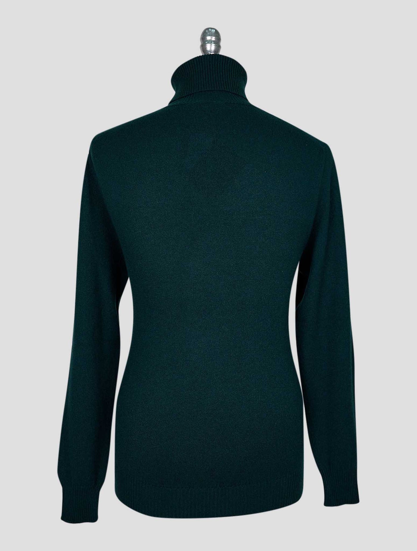 Kiton Green Cashmere Sweater Turtleneck