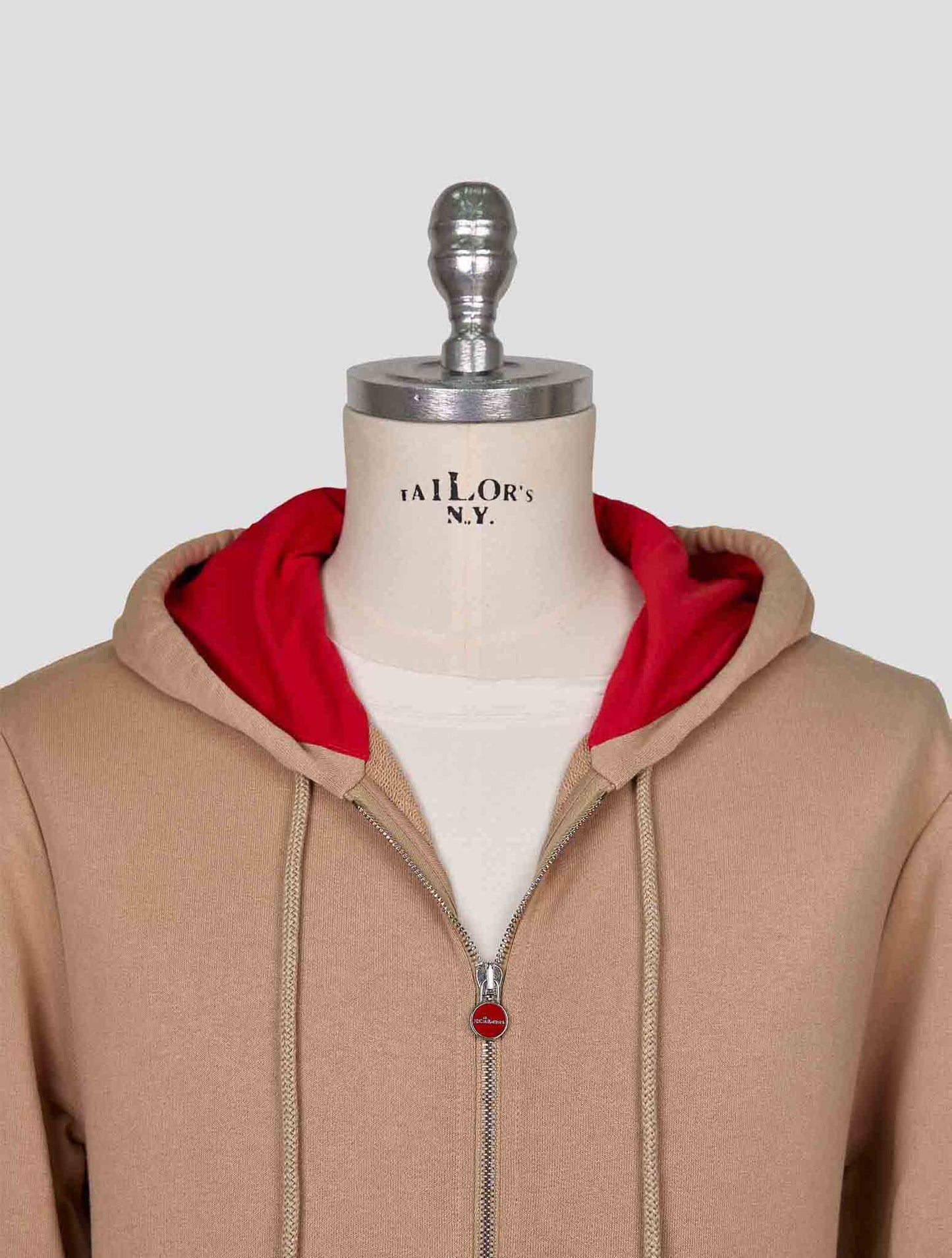 Kiton Beige Cotton Tracksuit