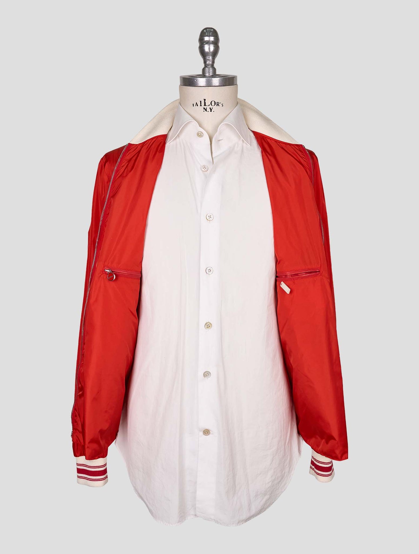 Kiton Red Pl Coat