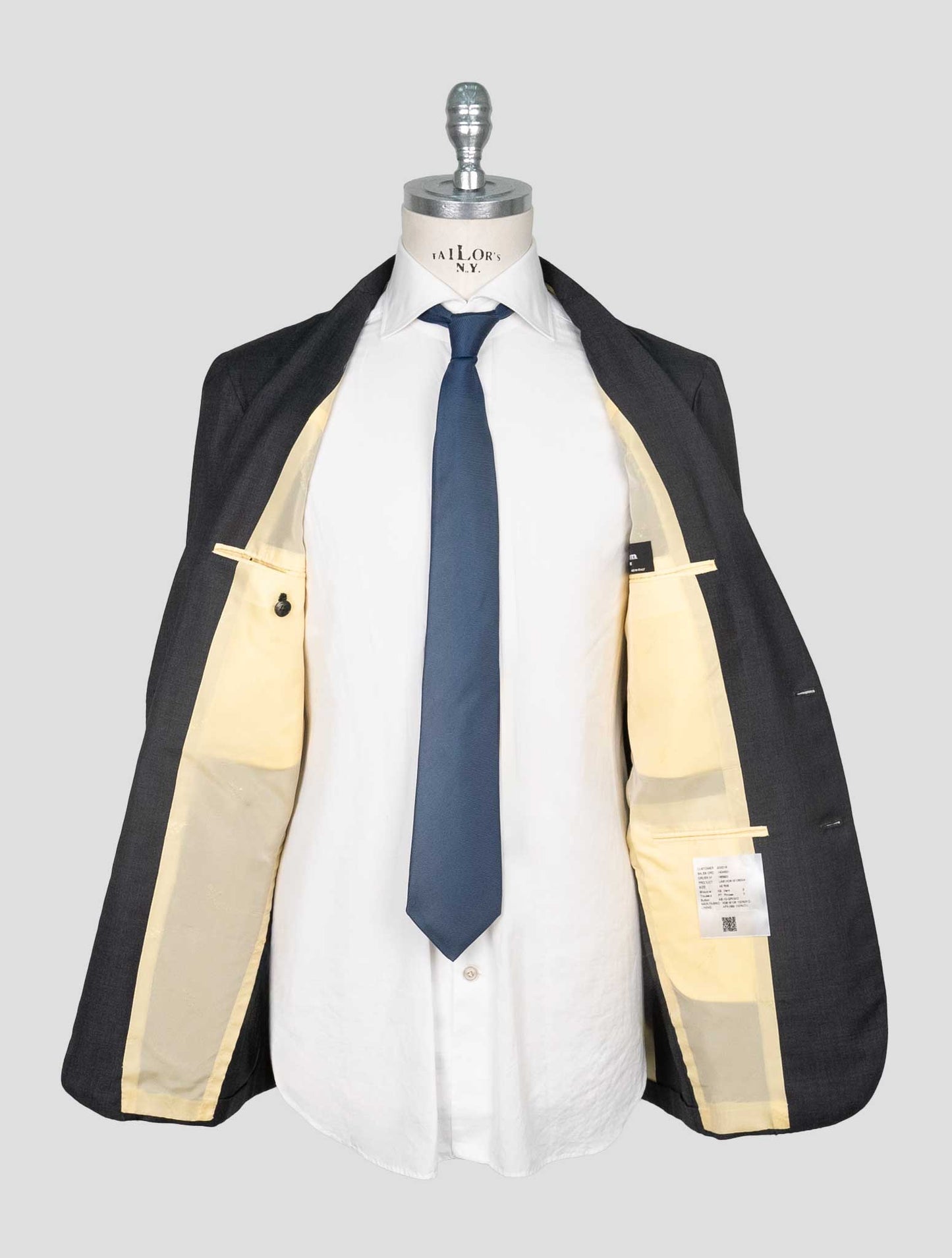 Kiton Gray Wool Suit