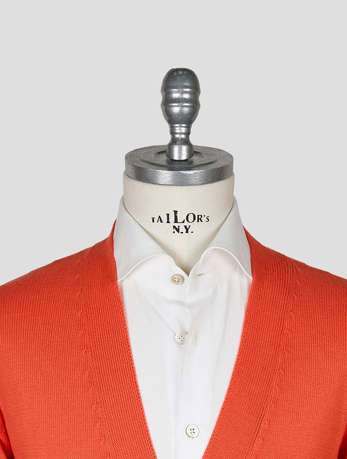 Kiton Knt Coral Cotton Cardigan