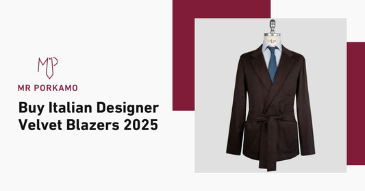 Buy Italian Designer Velvet Blazers 2025