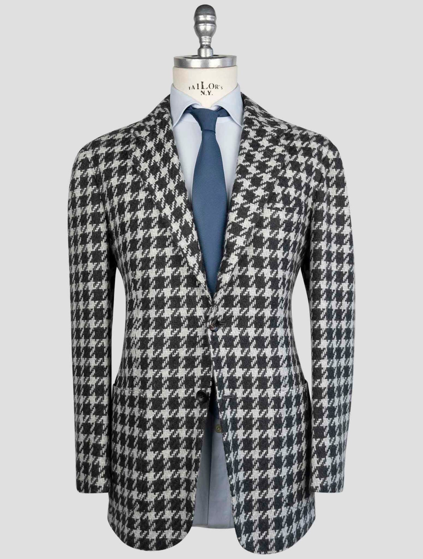 Kiton Gray Cashmere Blazer
