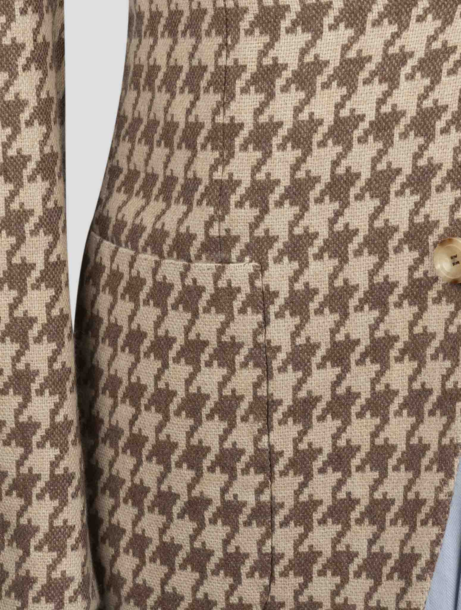 Kiton Brown Cashmere Blazer