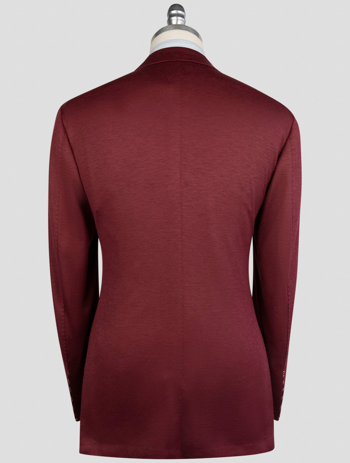 Kiton Burgundy Cashmere Blazer