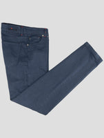 Kiton Blue Cotton Ea Jeans