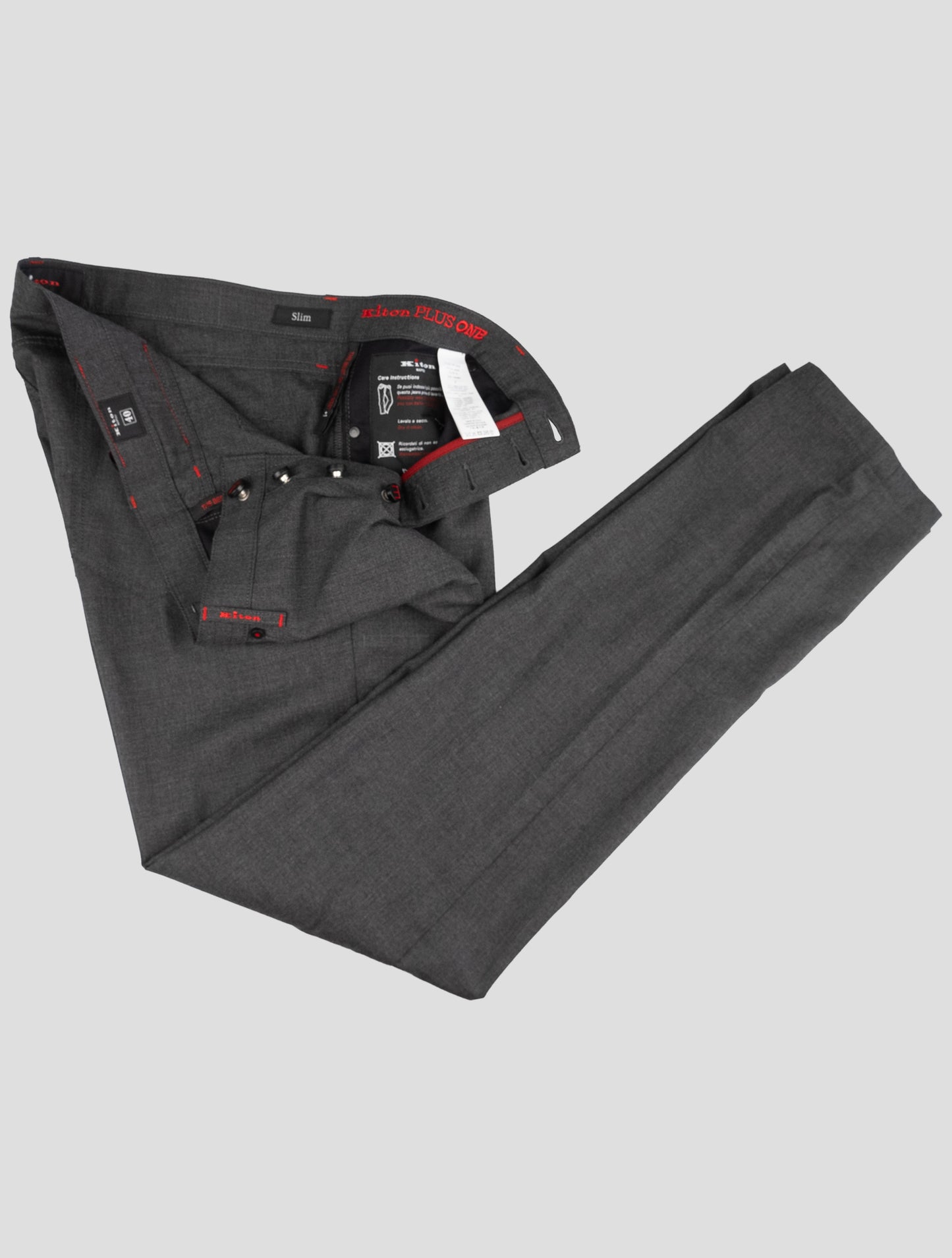 Kiton Gray Cashmere Jeans Special Edition Plus One