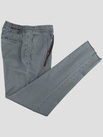 Kiton Gray Lyocell Cotton Ea Pants