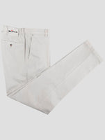 Kiton Gray Cotton Cashmere Ea Pants
