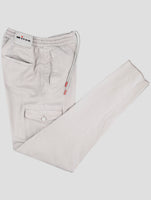 Kiton Gray Lyocell Ea Cargo Pants