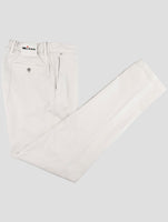 Kiton Gray Cotton Cashmere Ea Pants