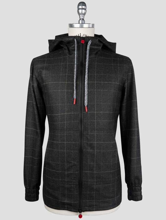 Kiton Green Virgin Wool Shirt Umbi