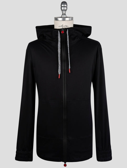 Kiton Blue Cotton Shirt Umbi