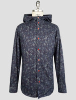 Kiton Blue Cotton Shirt Mariano