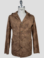 Kiton Brown Cotton Shirt Luca