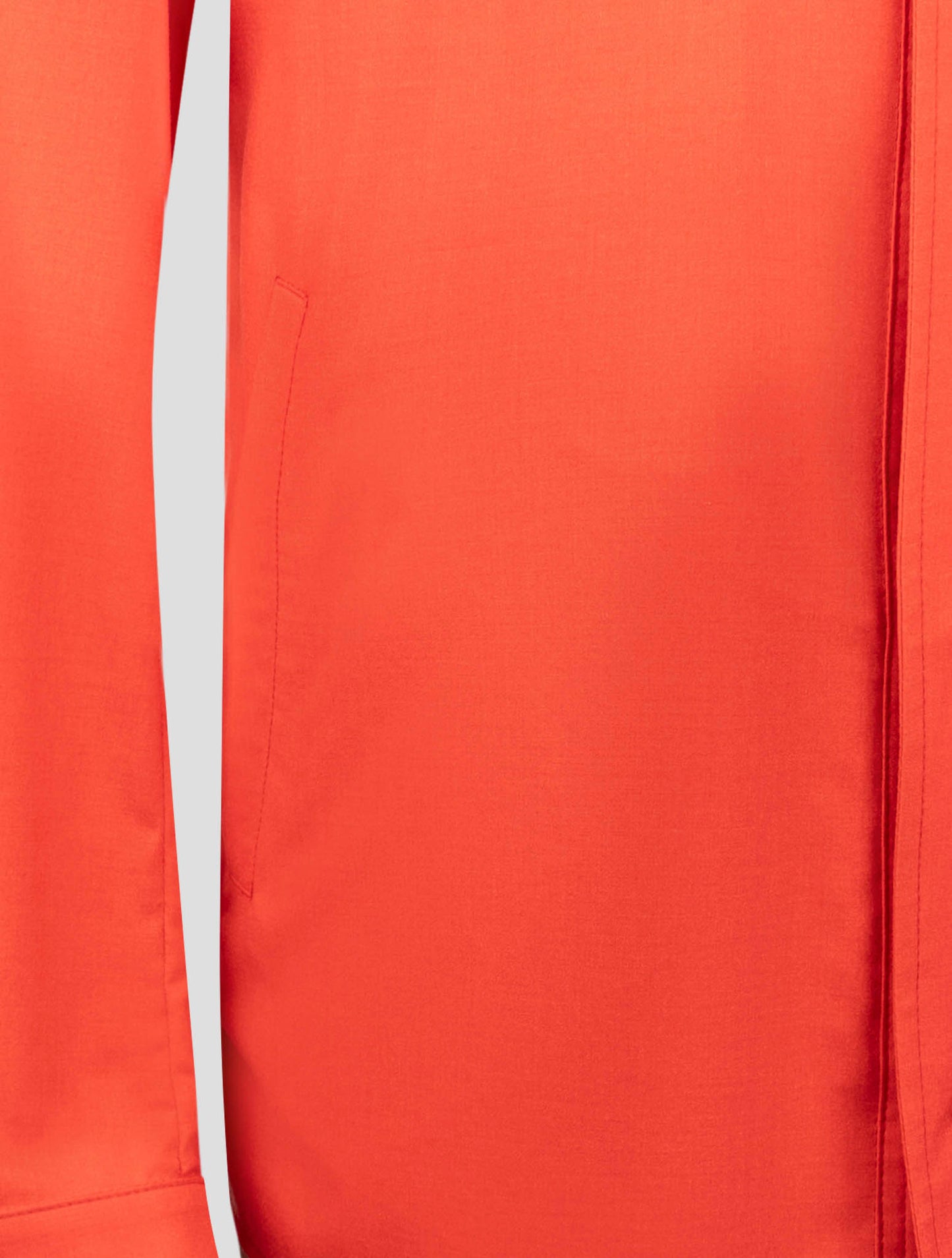 Kiton Red Cashmere Silk Shirt