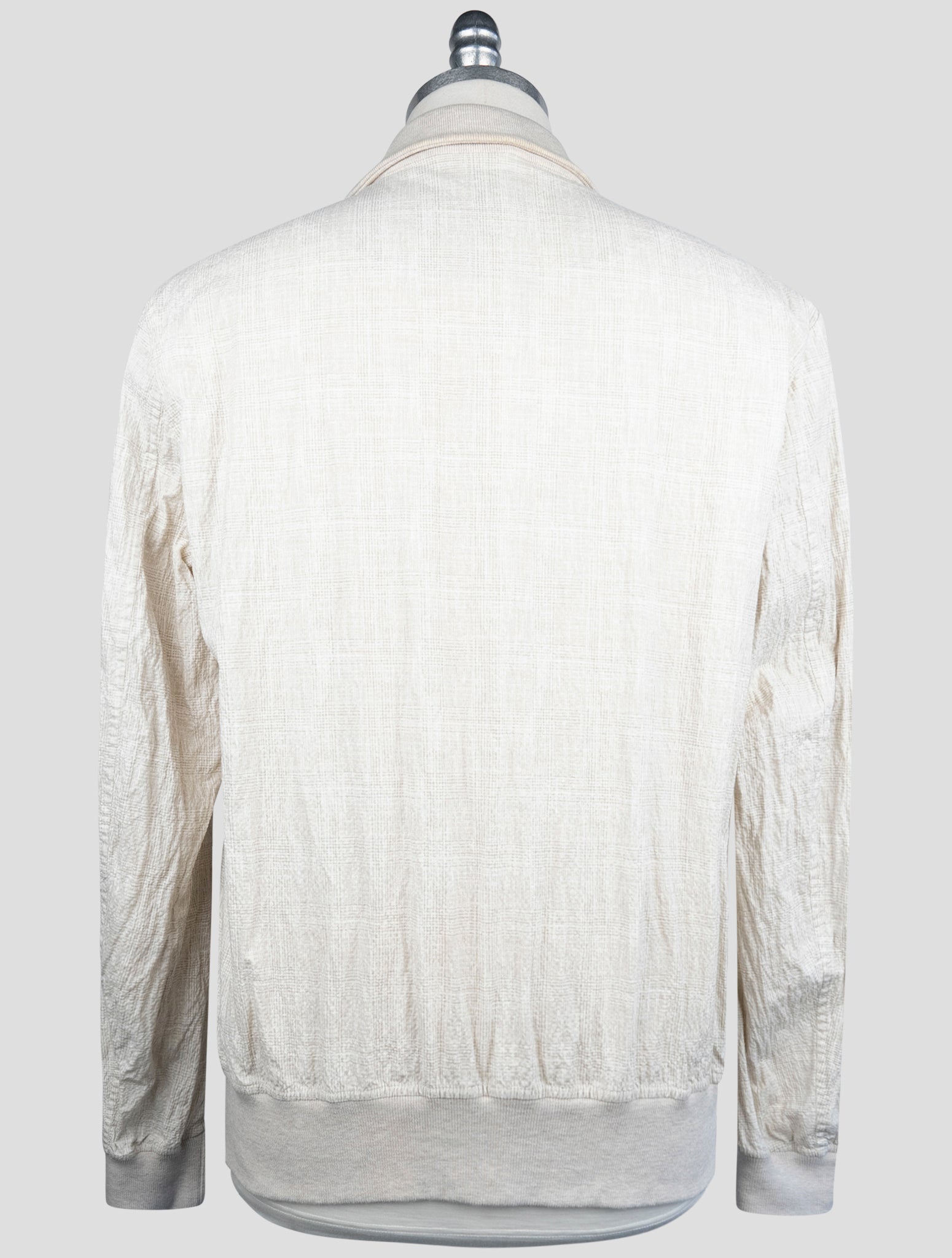 Kiton Beige Cotton Ea Shirt