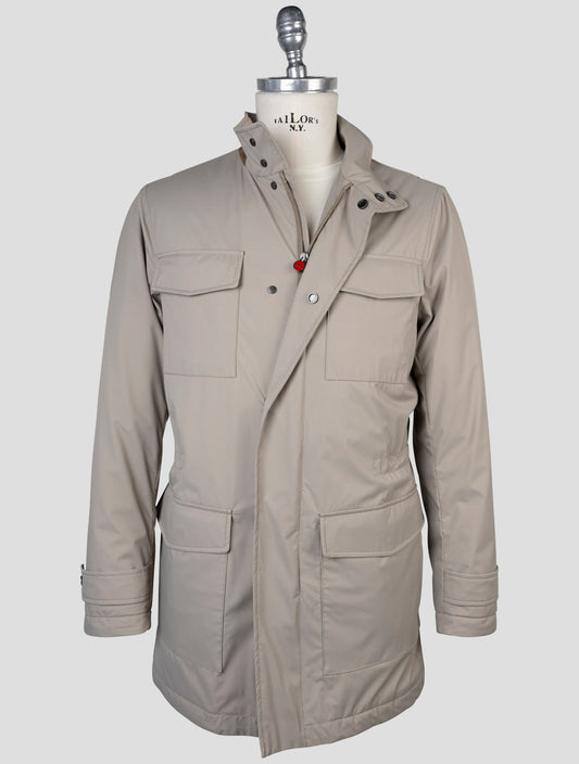 Kiton Beige Pl Coat