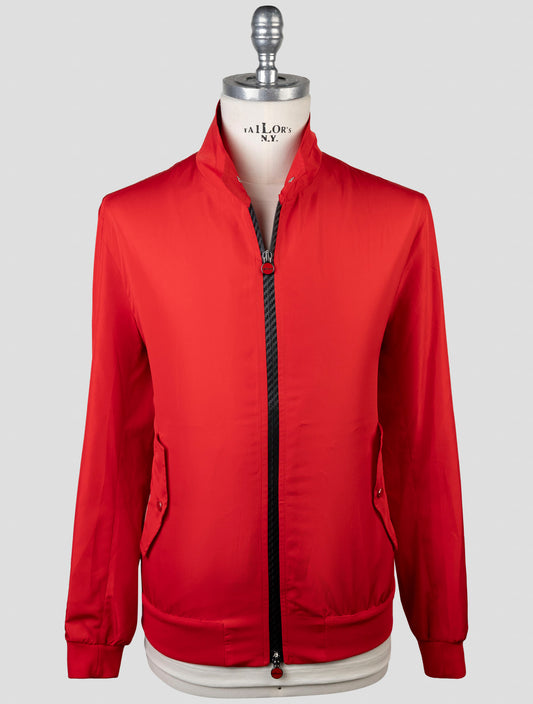 Kiton Red Pl Coat