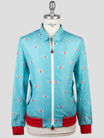 Kiton Light Green Pl Coat