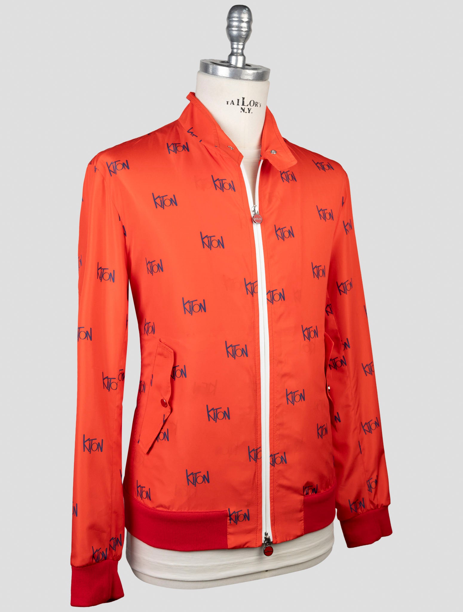Kiton Red Pl Coat