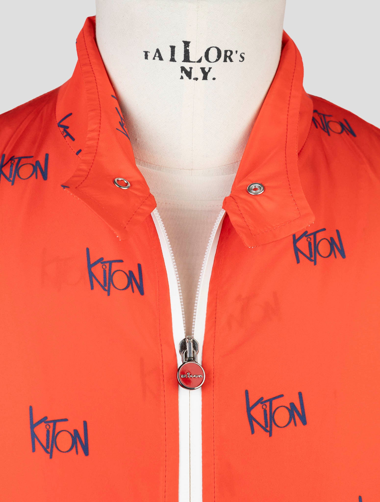 Kiton Red Pl Coat