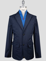 Kiton Blue Pl Pu Coat