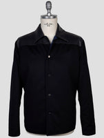 Kiton Blue Cashmere Wool Coat