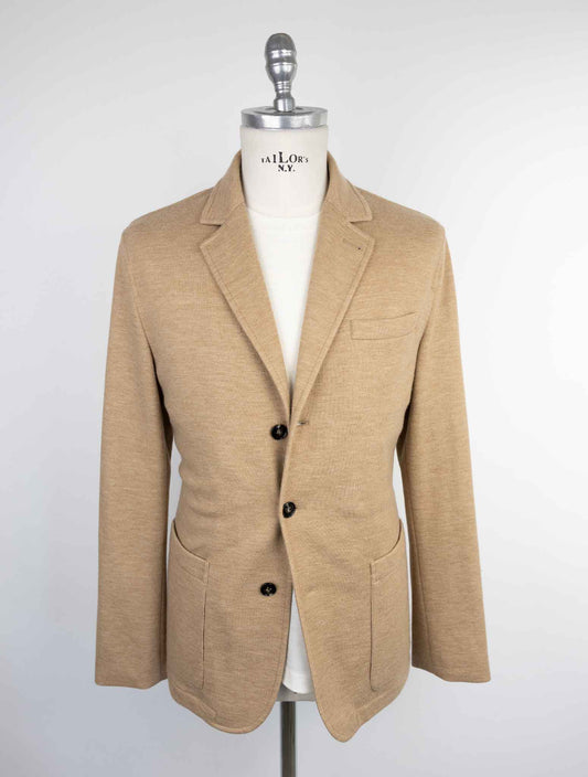 Kiton Beige Cashmere Pa Coat