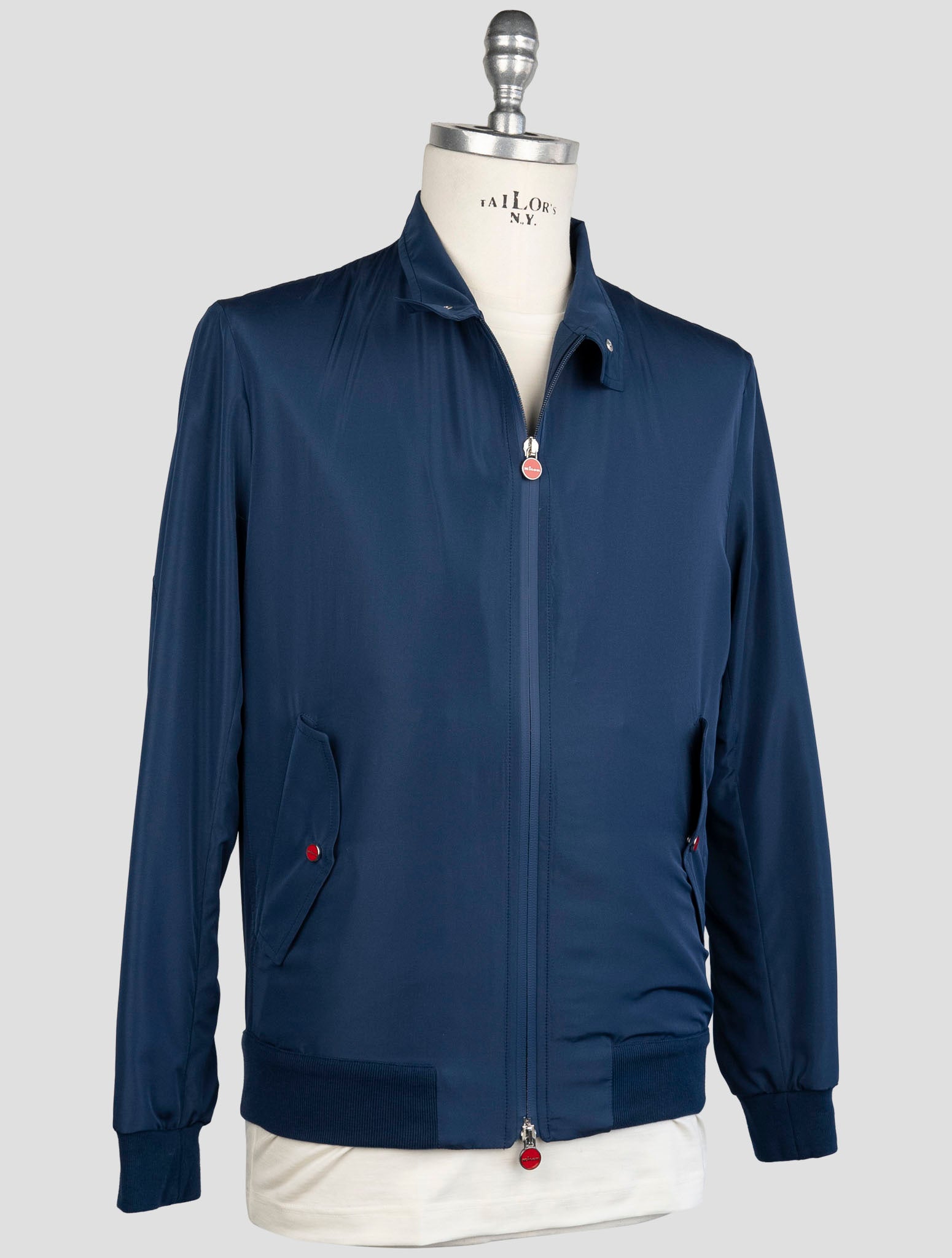 Kiton Blue Pl Coat