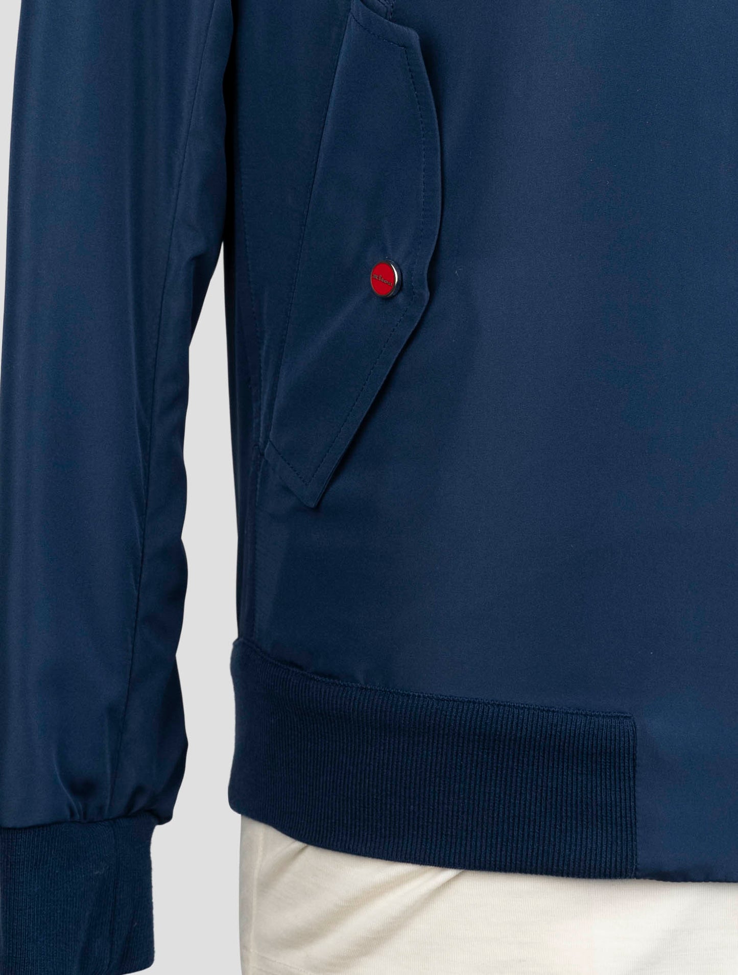Kiton Blue Pl Coat