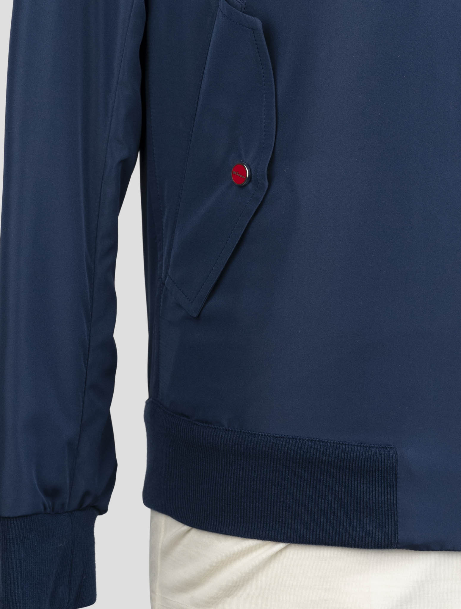 Kiton Blue Pl Coat