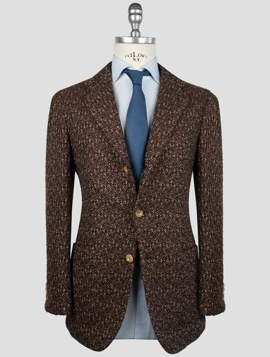 Kiton Brown Cashmere Blazer