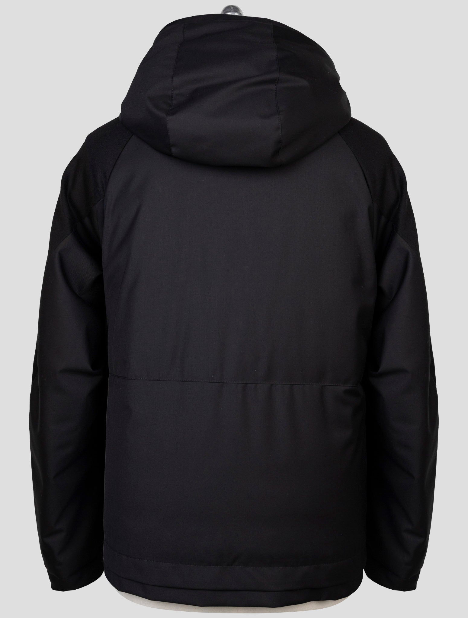 kiton Black Cashmere Ea Coat