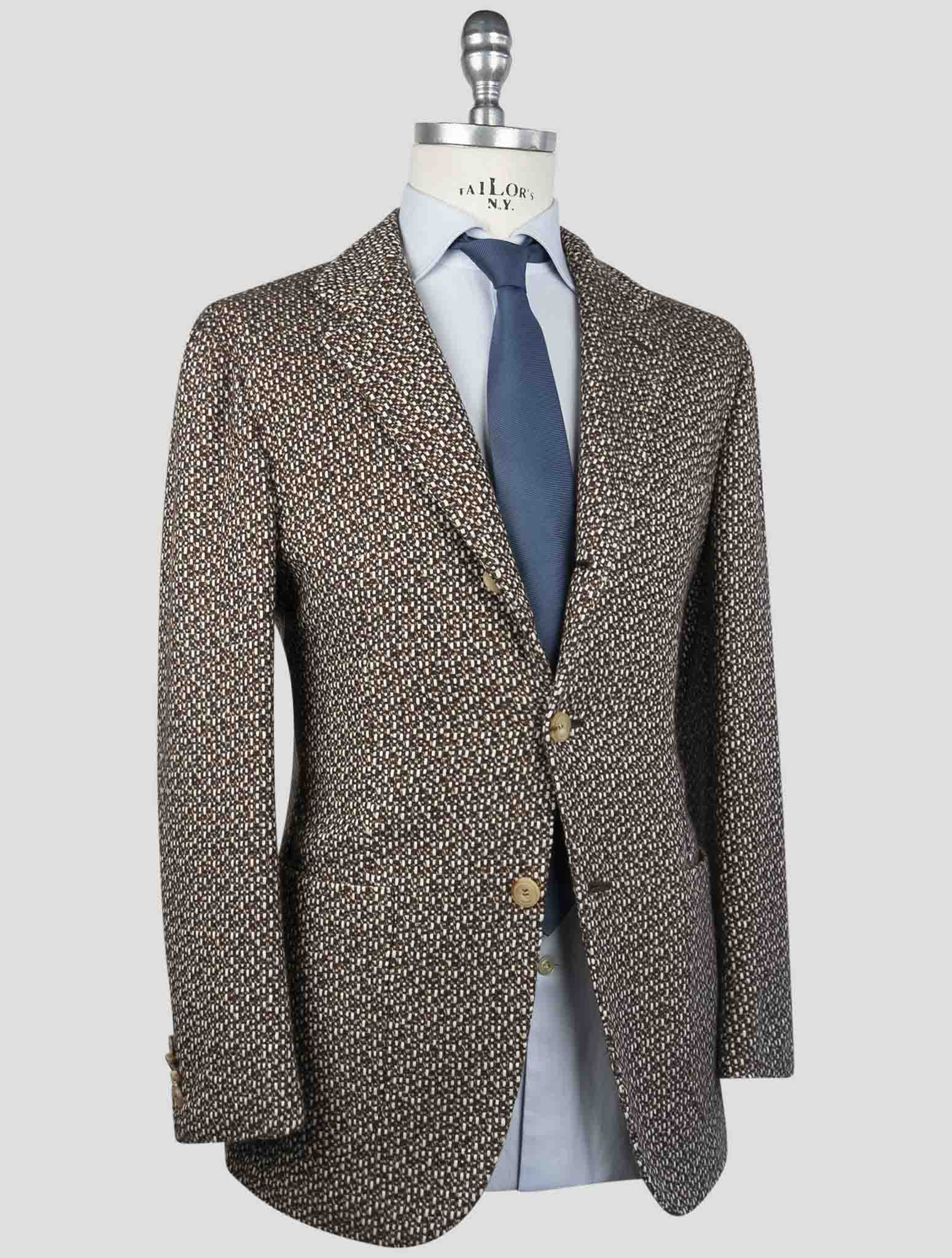 Kiton Brown Cashmere Blazer